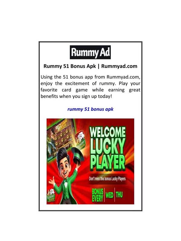 Best Rummy App 51 Bonus Download 2026 Top Picks for Gamers