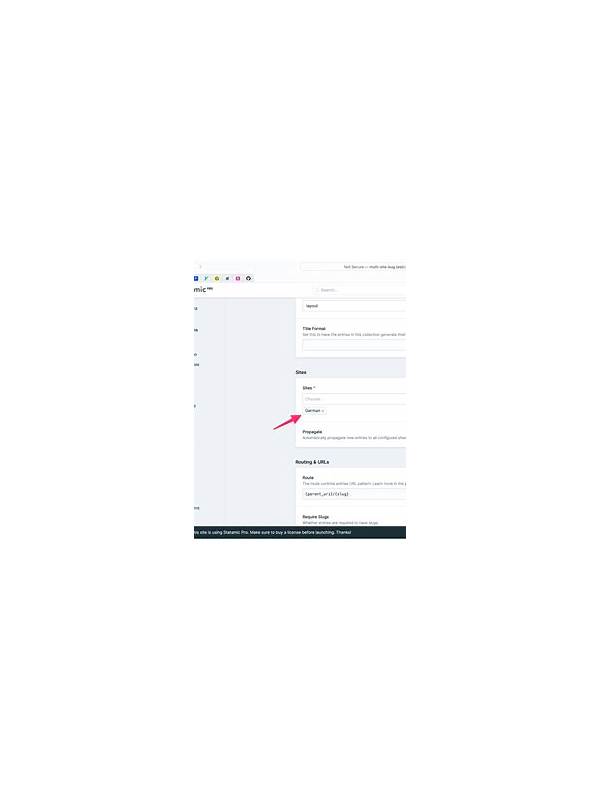 Multi Site Publish Test