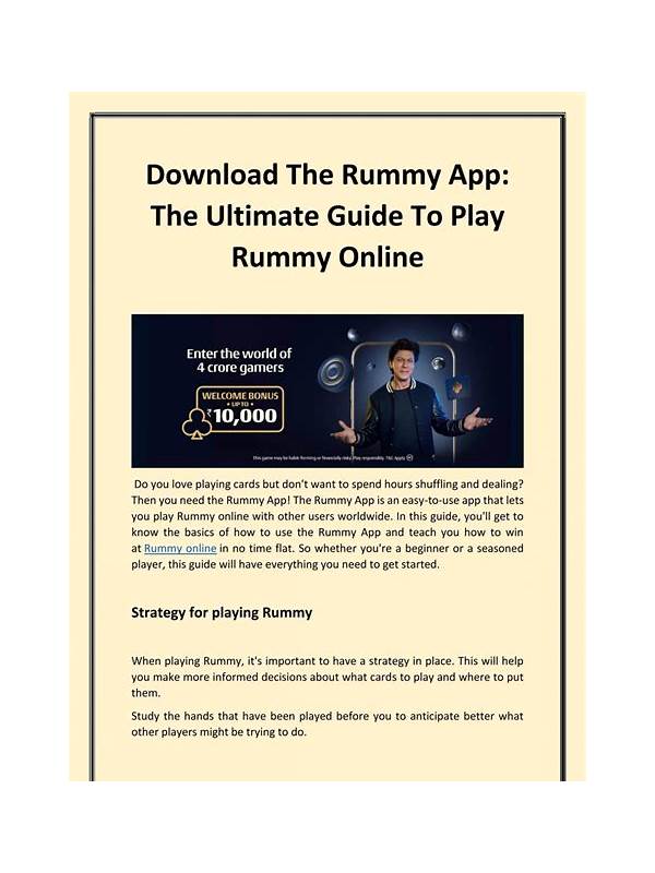 The Ultimate Guide to the Best Rummy App 9 for Online Gamers