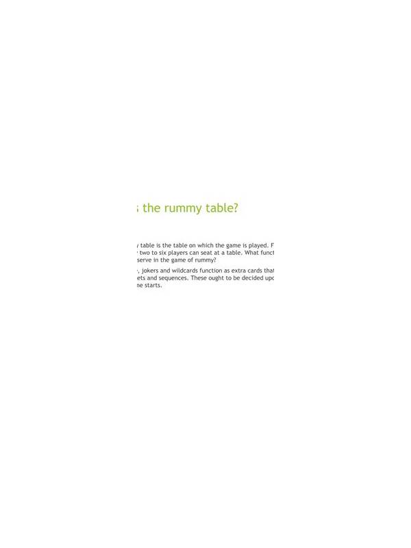 Comparing Rummy Table Speeds Before You Join