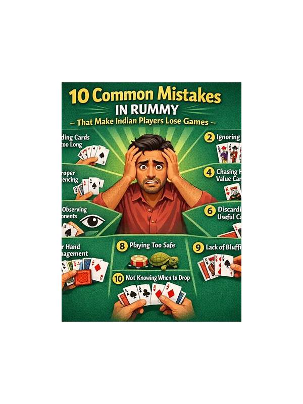 Rummy Beginner Mistakes: Build a Personal Warning List