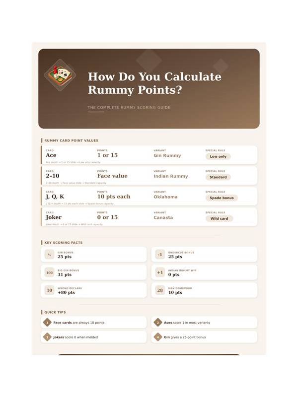 Rummy Comparison: Short-Term Points and Long-Term Flexibility