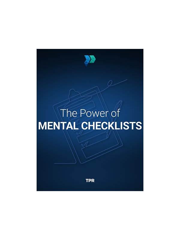 Rummy Comparison: Written Checklists and Mental Checklists