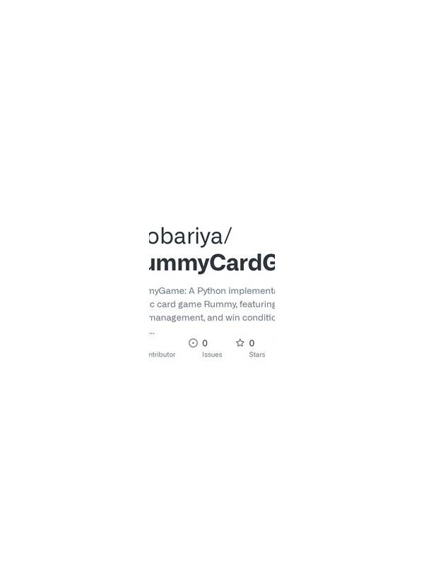 Rummy Connectivity Checks for Cards That Almost Fit