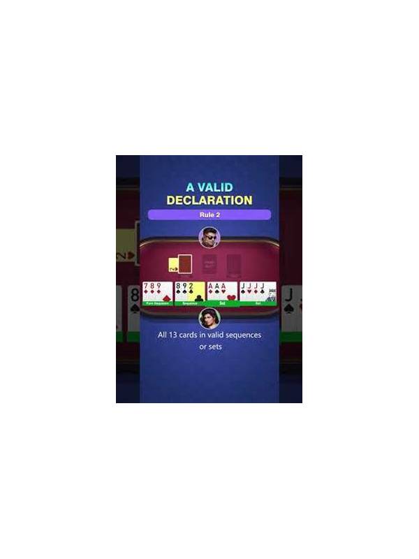 Rummy FAQ: What Makes a Declaration Valid?