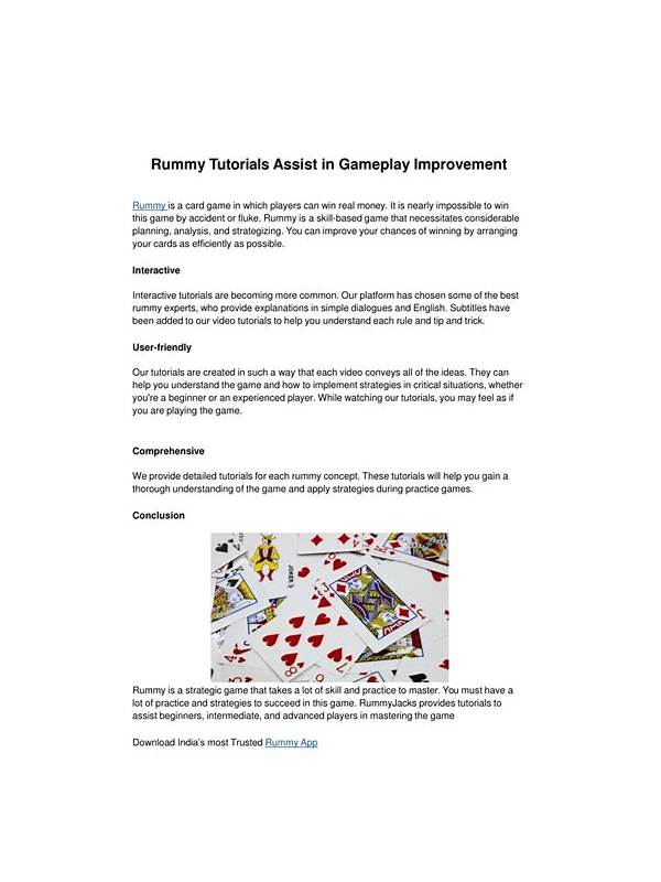 Rummy FAQ: When Is a Small Improvement Not Worth It?