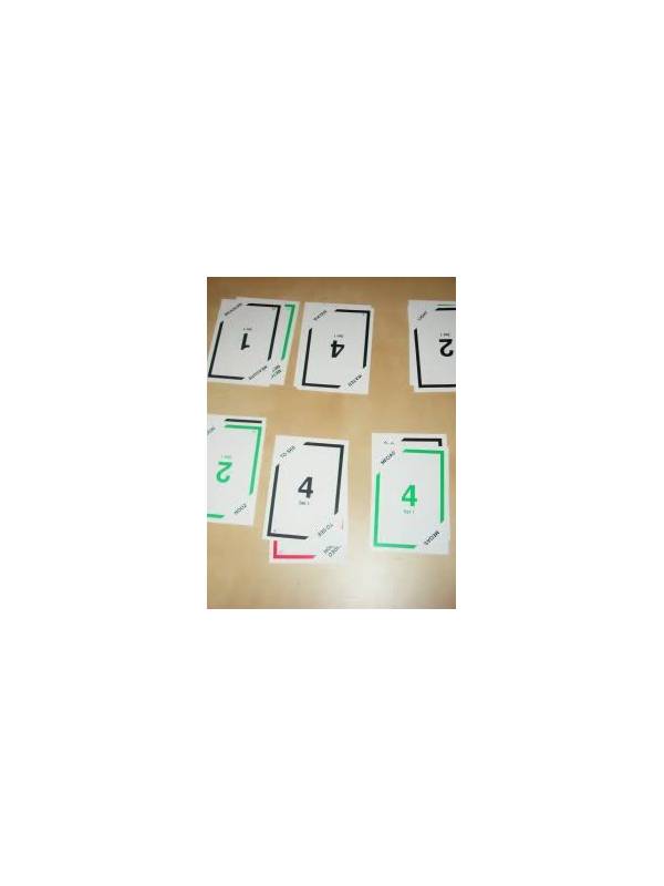 Rummy Guide: Build a Small Vocabulary of Hand Patterns