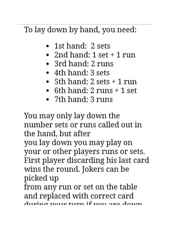 Rummy How-To: Check a Table’s Rules Before the First Draw