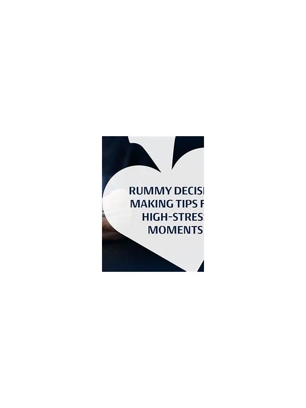 Rummy How-To: Make a Discard Decision Under Time Pressure