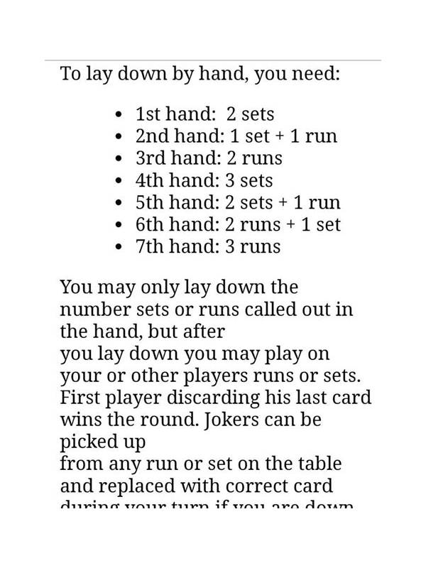 Rummy How-To: Reset Your Plan After a Wildcard Draw