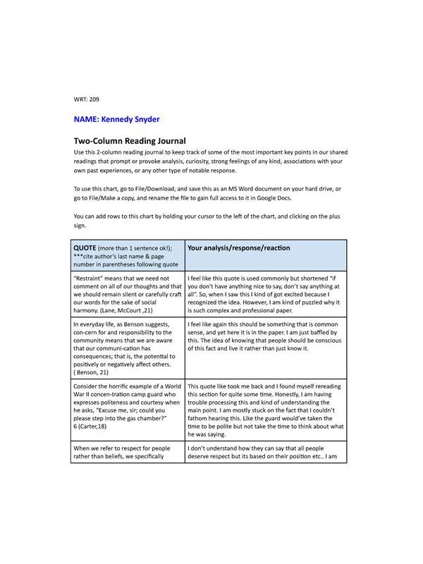 Rummy How-To: Use a Two-Column Draw Journal
