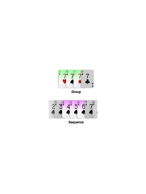 Rummy Practice: Compare Sequence Edges and Middle Ranks