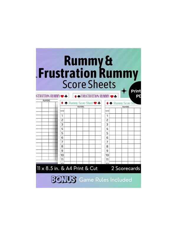 Rummy Practice: Score Decisions Before Seeing the Outcome