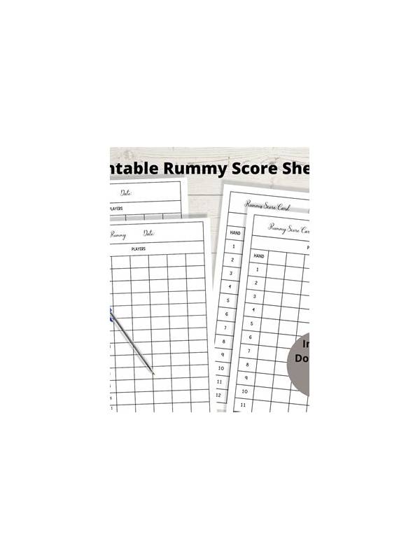 Rummy Practice: Score Decisions Without Scoring Yourself