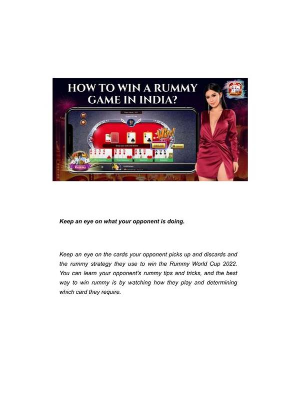 Rummy Strategy: Keep a Flexible Middle Card Alive