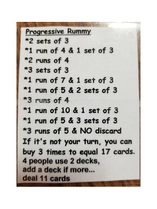 Rummy Tips: Turn a Mistake Into a Process Rule