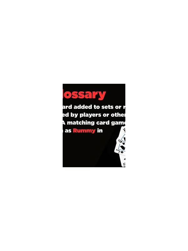 Rummy Vocabulary: A Plain-English Glossary for New Players